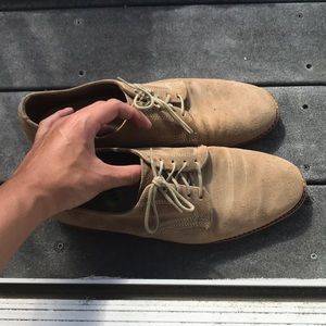 Goodyear Tan Suede loafers